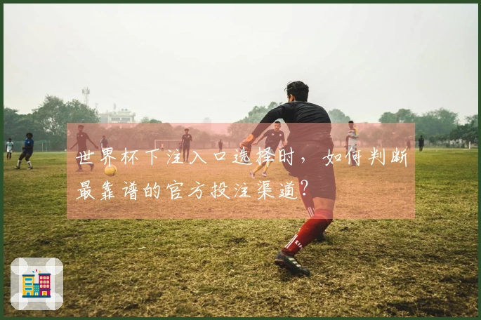 世界杯下注入口选择时，如何判断最靠谱的官方投注渠道？
