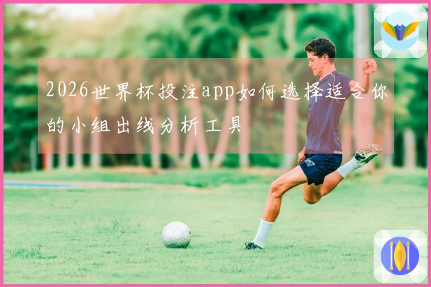 2026世界杯投注app如何选择适合你的小组出线分析工具